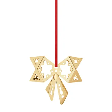 2022 ボウ ツリーデコレーション - gold plated - Georg Jensen | ジョージ ジェンセン