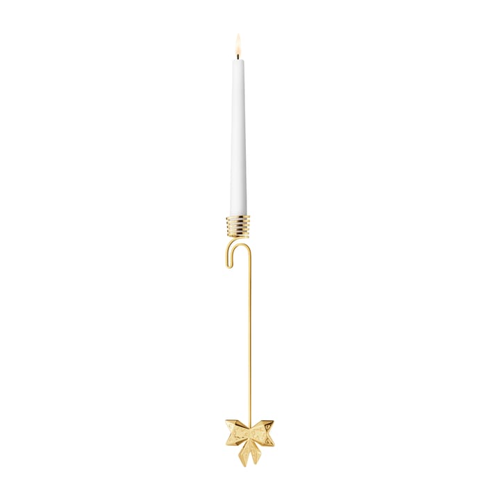 2022 ボウ ハンギング キャンドルスティック , gold plated Georg Jensen | ジョージ ジェンセン