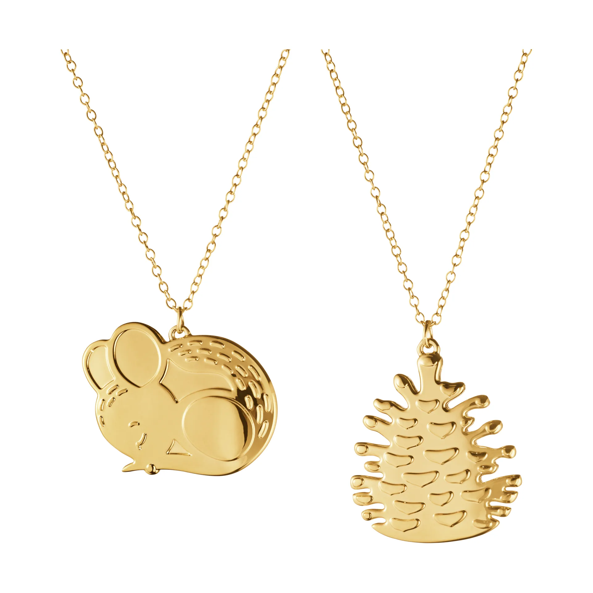 2023 セット ＆ クリスマスペンダント 2個セット, Gold-plated Georg Jensen | ジョージ ジェンセン