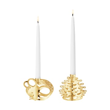 2023 キャンドルスティック 2個セット - Gold-plated - Georg Jensen | ジョージ ジェンセン