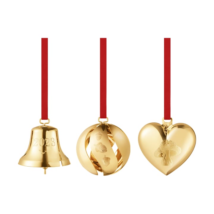 2023 ギフトセット 3個セット, Gold-plated Georg Jensen | ジョージ ジェンセン
