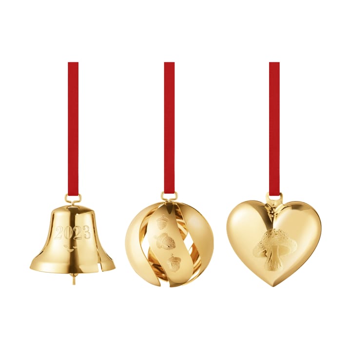 2023 ギフトセット 3個セット - Gold-plated - Georg Jensen | ジョージ ジェンセン