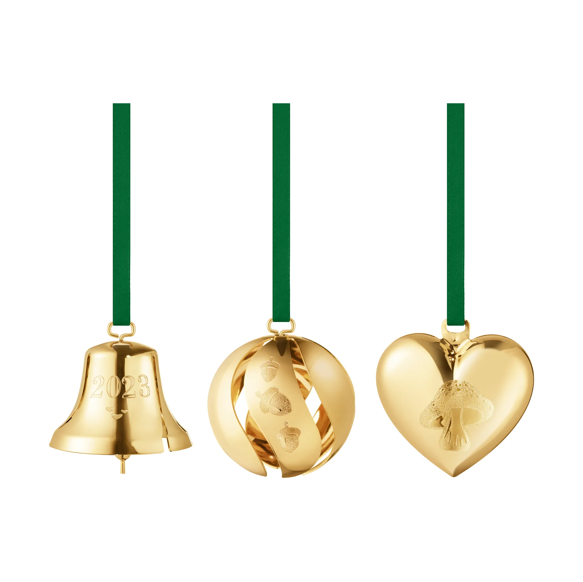 2023 ギフトセット 3個セット, Gold-plated Georg Jensen | ジョージ ジェンセン