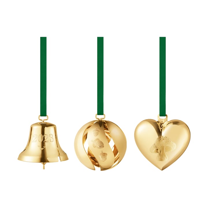 2023 ギフトセット 3個セット, Gold-plated Georg Jensen | ジョージ ジェンセン