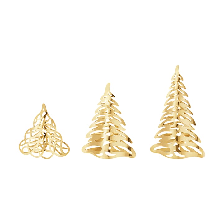 2023 テーブルスプルース ゴールド 3個セット, Gold-plated Georg Jensen | ジョージ ジェンセン