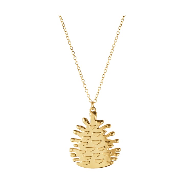 2023 クリスマスペンダント cone, Gold-plated Georg Jensen | ジョージ ジェンセン