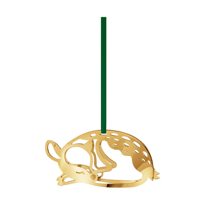 2023 クリスマスペンダント fallow deer, Gold-plated Georg Jensen | ジョージ ジェンセン