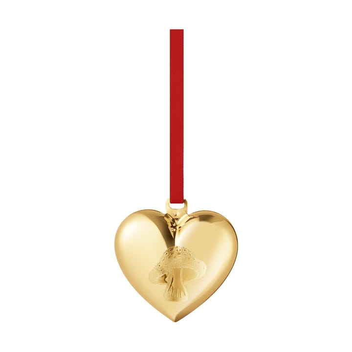 2023 クリスマスハート - Gold-plated - Georg Jensen | ジョージ ジェンセン