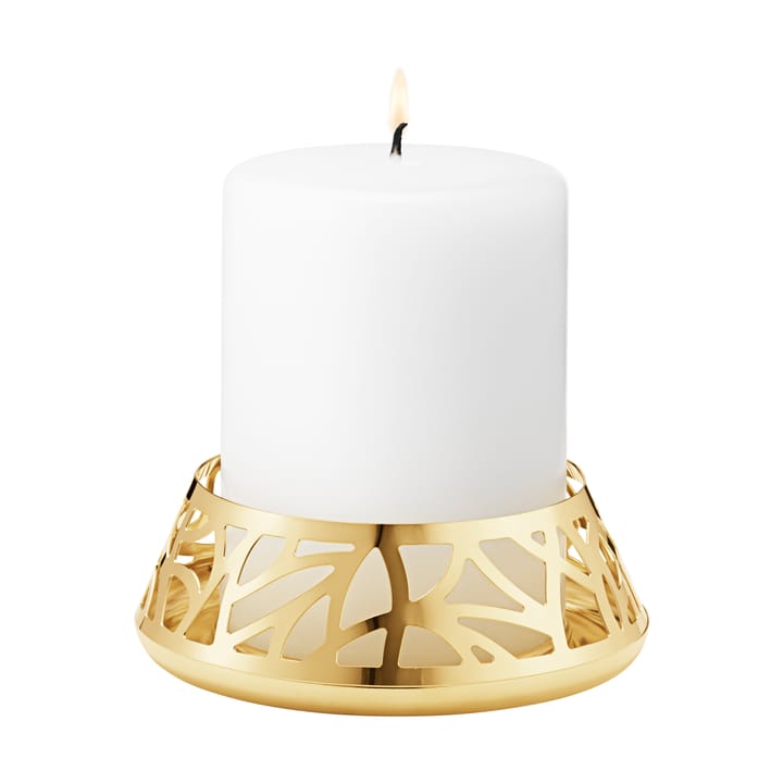 2023 ブロック キャンドルスティック, Gold-plated Georg Jensen | ジョージ ジェンセン