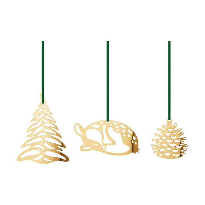 2023s セット ＆ クリスマスペンダント 3個セット, Gold-plated Georg Jensen | ジョージ ジェンセン