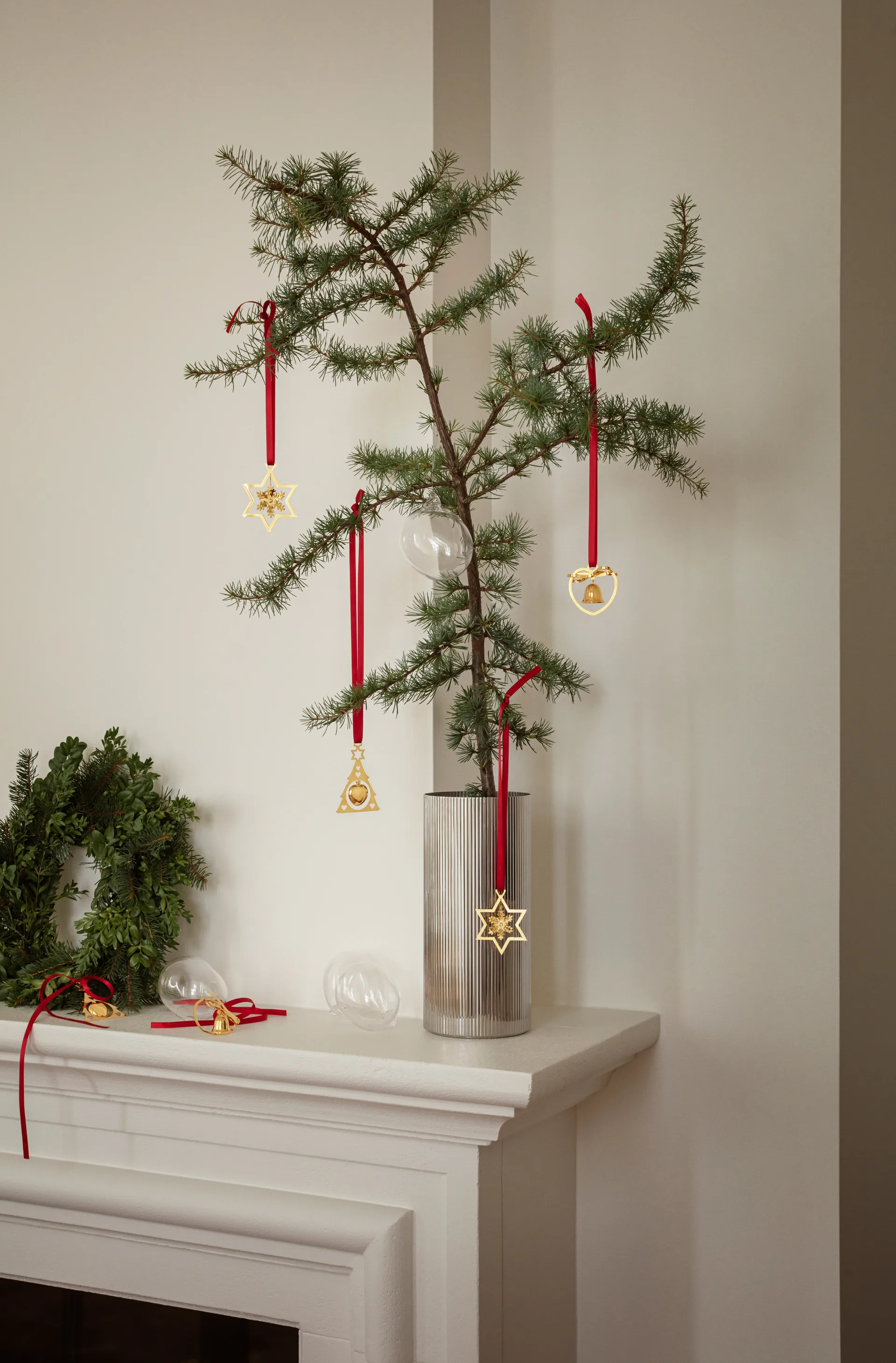 2024 クリスマス ミニモビール 3点セット, Gold-plated Georg Jensen | ジョージ ジェンセン