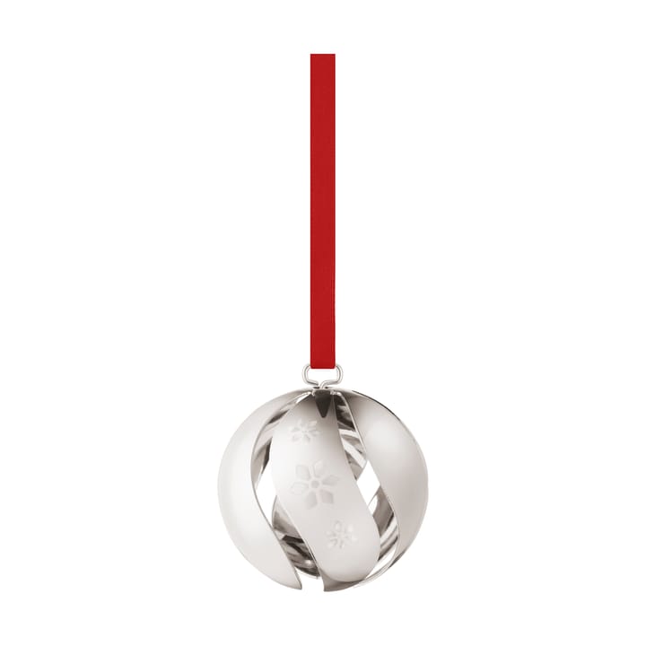2024 クリスマス オーナメント bauble - Palladium-plated - Georg Jensen | ジョージ ジェンセン