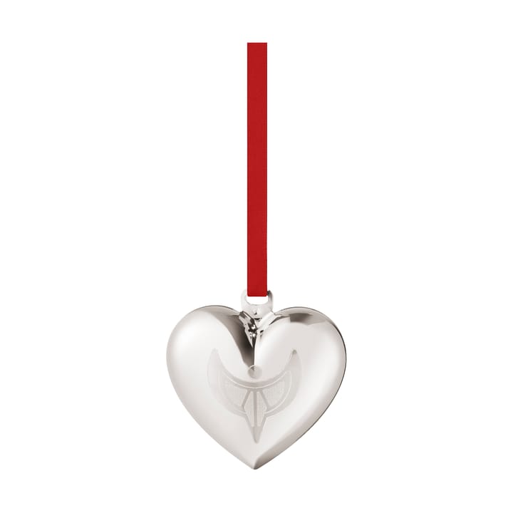 2024 クリスマ��ス オーナメント heart - Palladium-plated - Georg Jensen | ジョージ ジェンセン