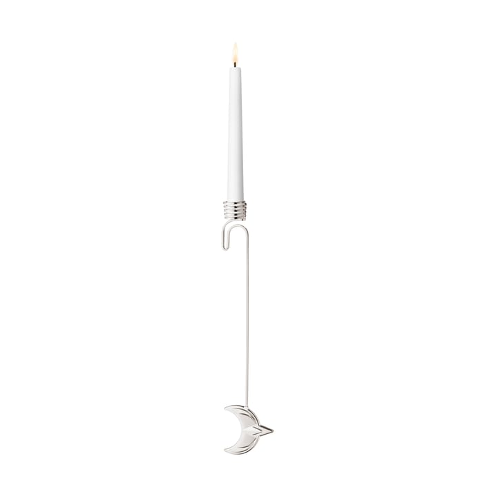 2024 キャンドルホルダー moon, Palladium-plated Georg Jensen | ジョージ ジェンセン