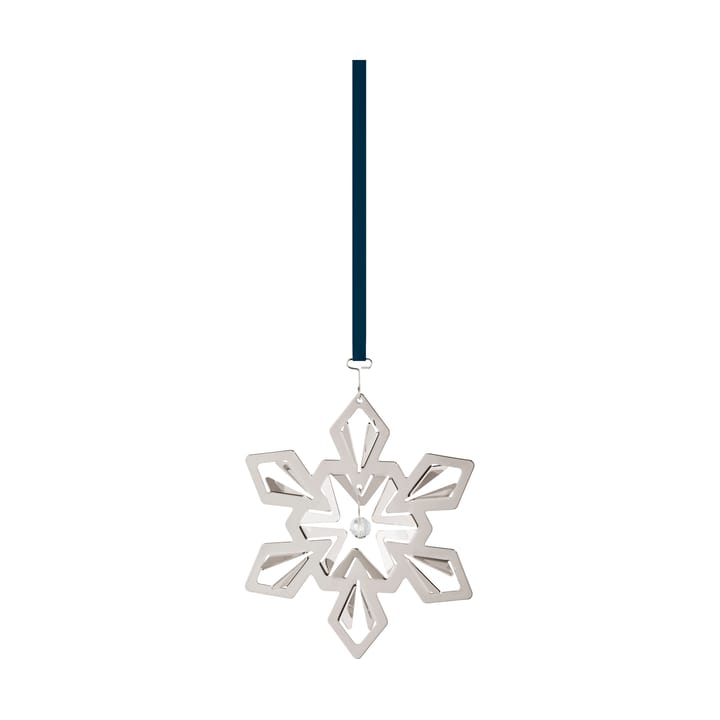 2024 クリスマス ペンダント snowflake, Palladium-plated Georg Jensen | ジョージ ジェンセン