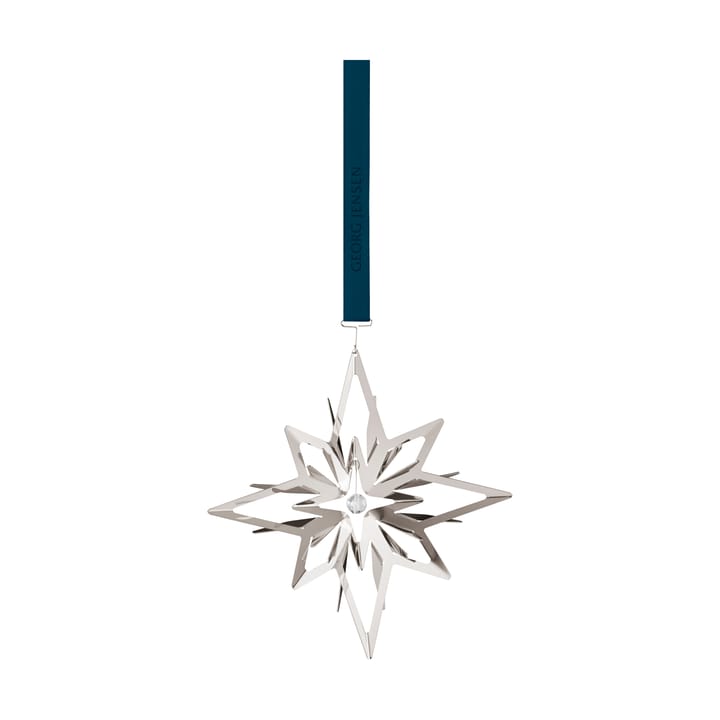 2024 クリスマス ペンダント star, Palladium-plated Georg Jensen | ジョージ ジェンセン