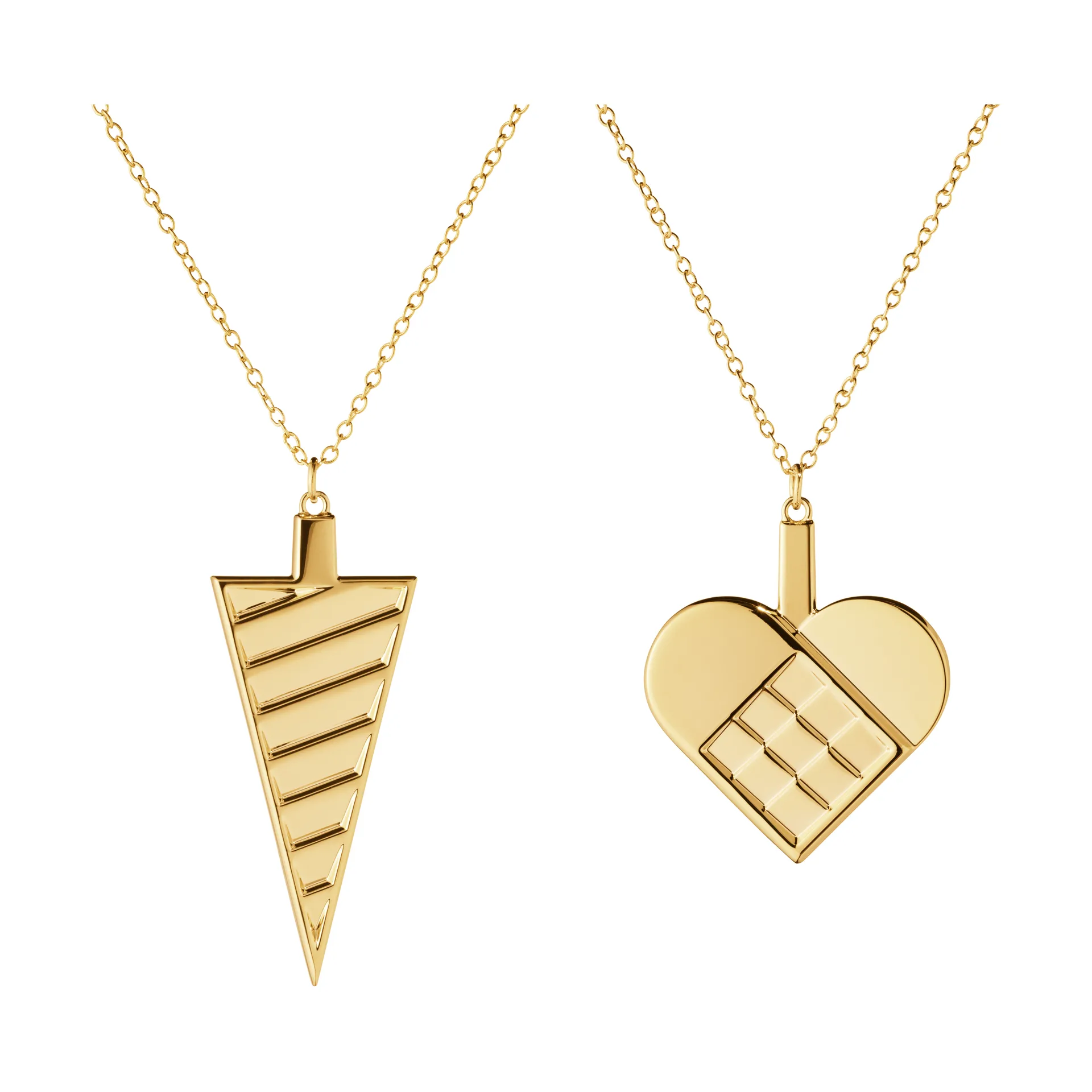 2025 ギフトセット クリスマスオーナメント 2ピース, Gold plated zinc alloy Georg Jensen | ジョージ ジェンセン