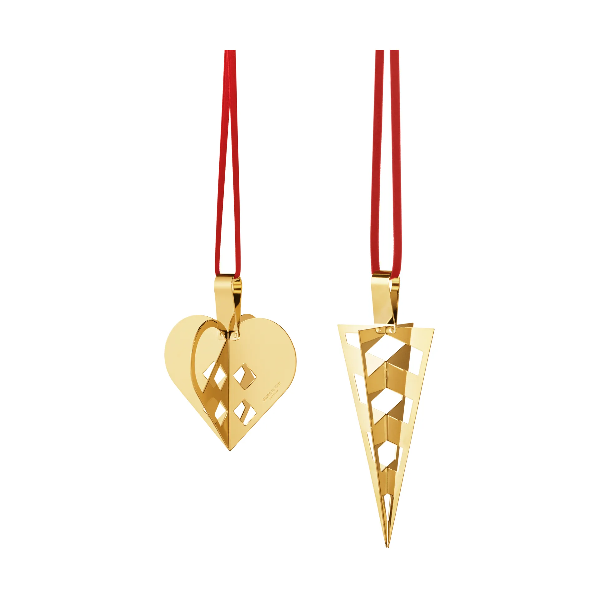 2025 ギフトセット 2 Pieces, Gold plated brass Georg Jensen | ジョージ ジェンセン