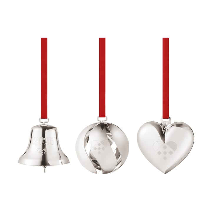 2025 ギフトセット 3 pieces - Palladium-plated brass - Georg Jensen | ジョージ ジェンセン