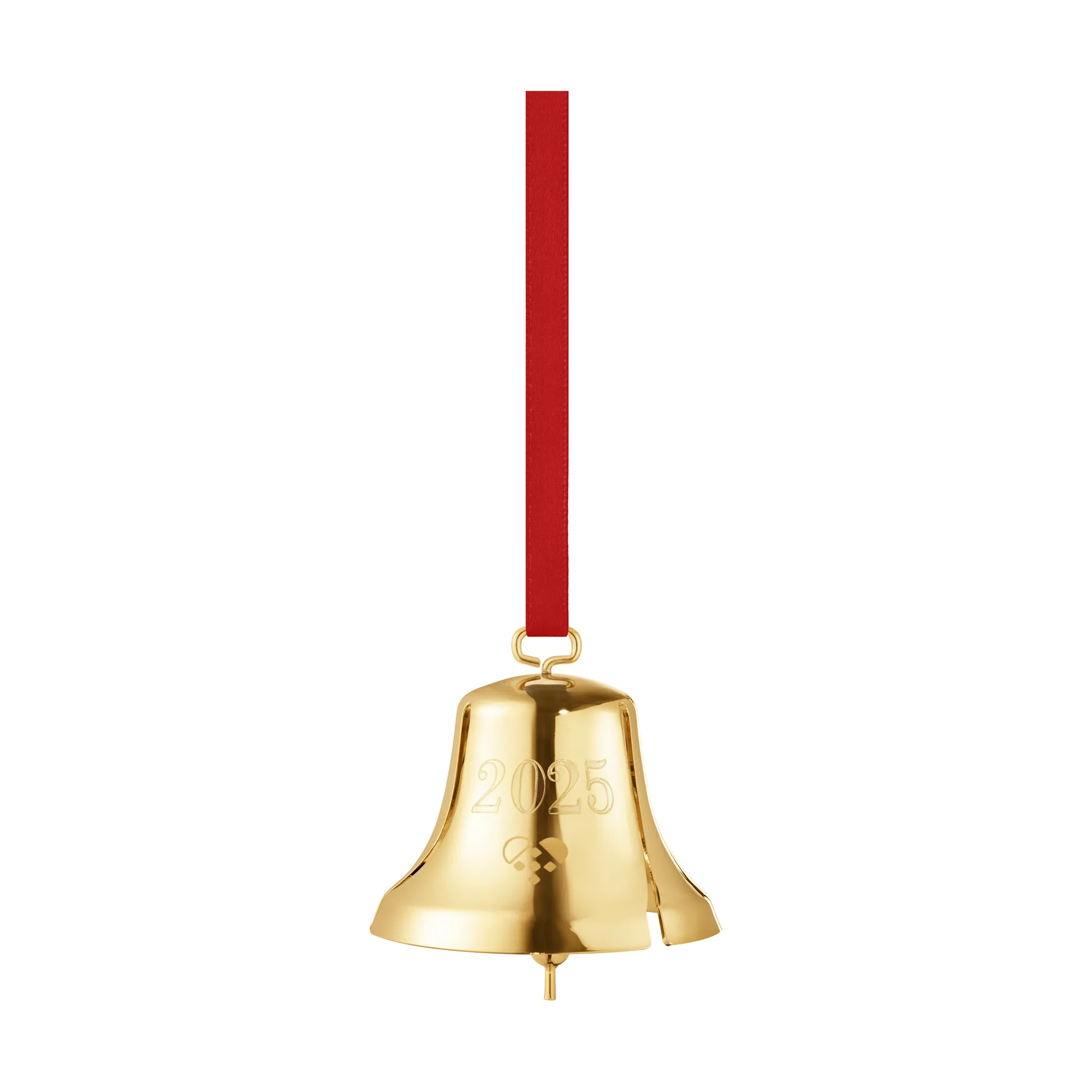 2025 クリスマスベル, Gold plated brass Georg Jensen | ジョージ ジェンセン