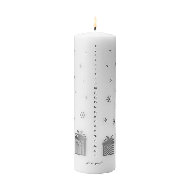 2025 カレンダーキャンドル - White-silver - Georg Jensen | ジョージ ジェンセン