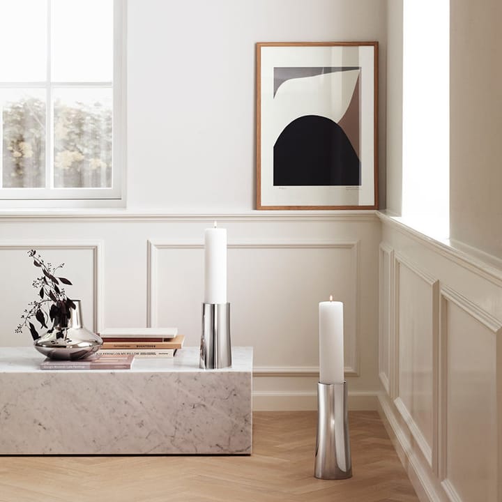 Ambience キャンドルスティック スモール - Stainless steel - Georg Jensen | ジョージ ジェンセン
