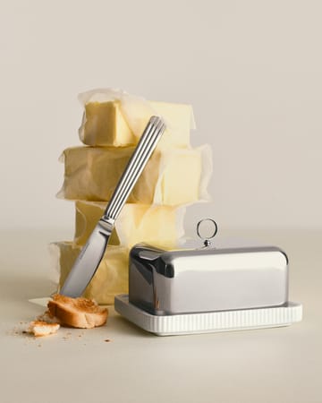 Bernadotte バター皿 11.2x14.7 cm - Stainless steel - Georg Jensen | ジョージ ジェンセン