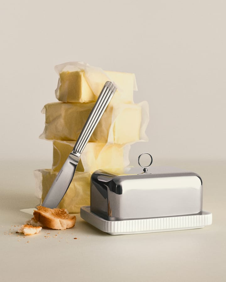 Bernadotte バター皿 11.2x14.7 cm, Stainless steel Georg Jensen | ジョージ ジェンセン