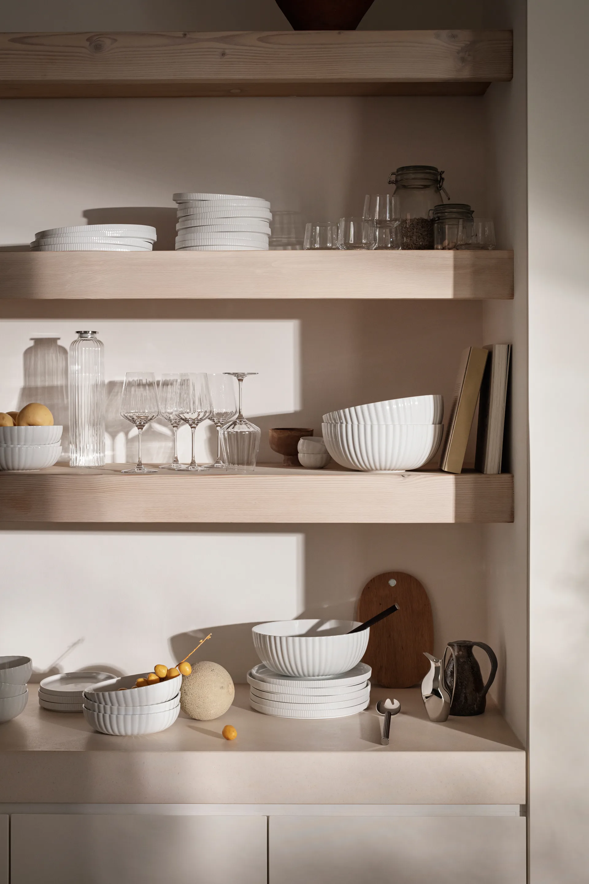 Bernadotte サラダボウル Ø26 cm, White Georg Jensen | ジョージ ジェンセン