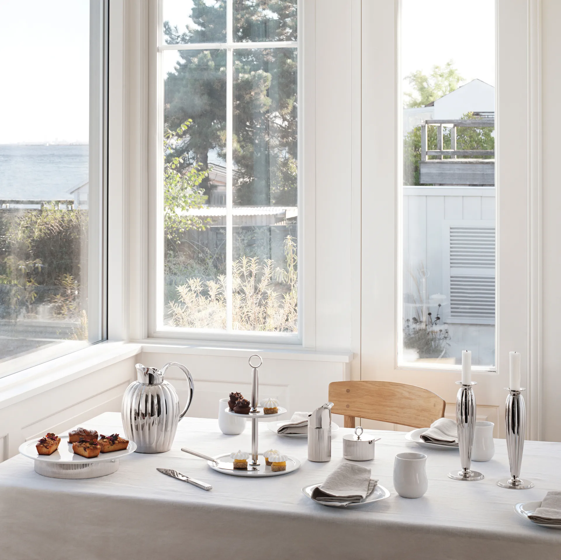 Bernadotte サーモス ジャグ button-lid, 1 l Georg Jensen | ジョージ ジェンセン