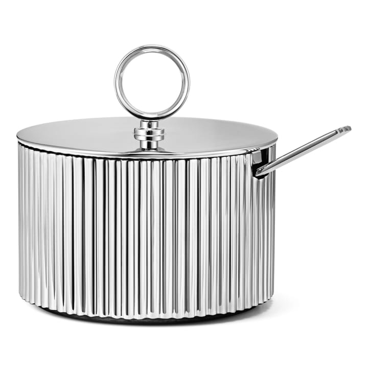 Bernadotte シュガーボウル スプーン付き - Stainless steel - Georg Jensen | ジョージ ジェンセン