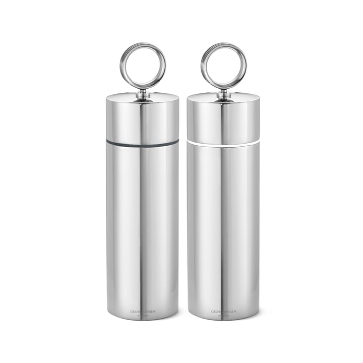 Bernadotte ソルト&ペッパーミル セット - Stainless steel - Georg Jensen | ジョージ ジェンセン