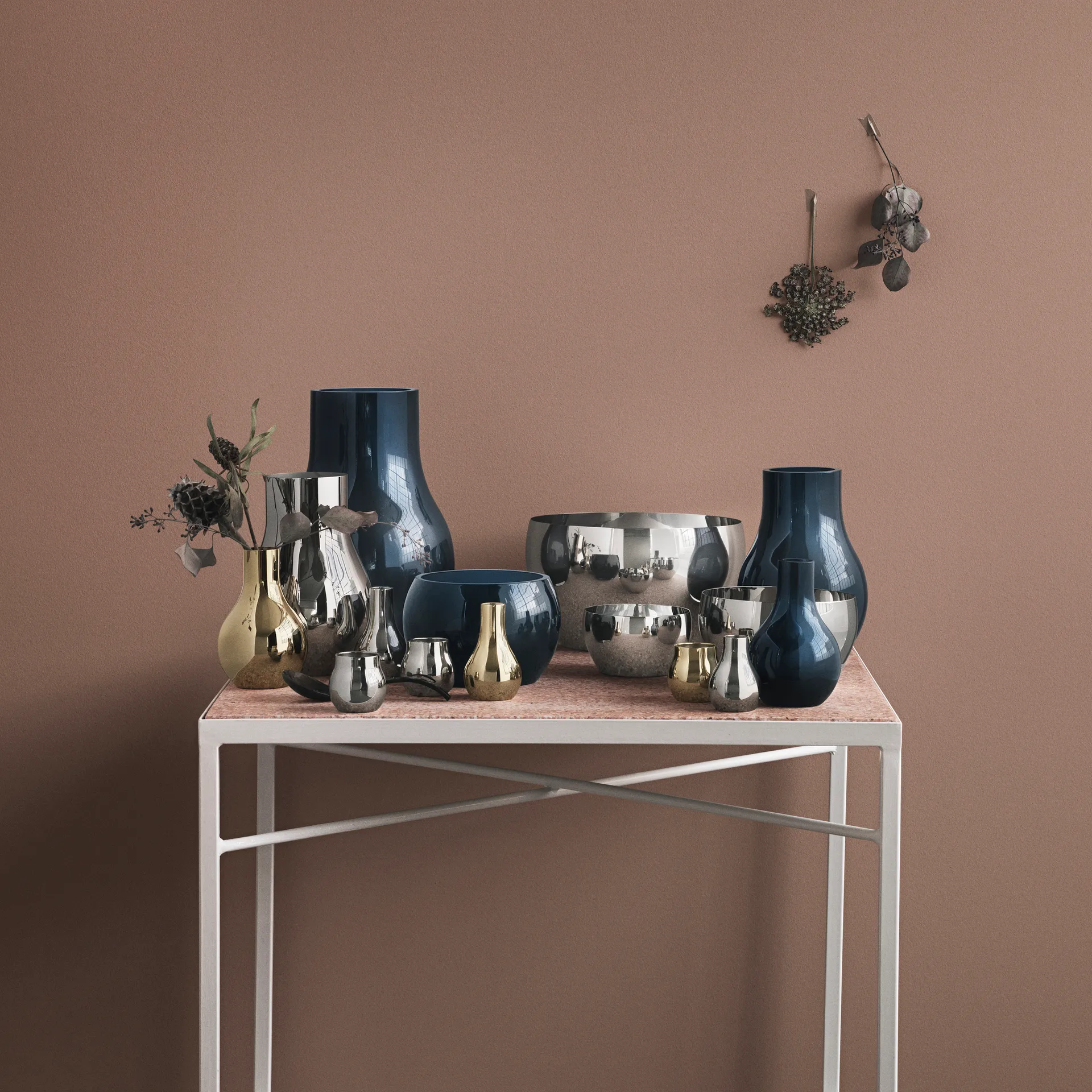 Cafu ガラス花瓶 ブル―, medium, 30 cm Georg Jensen | ジョージ ジェンセン