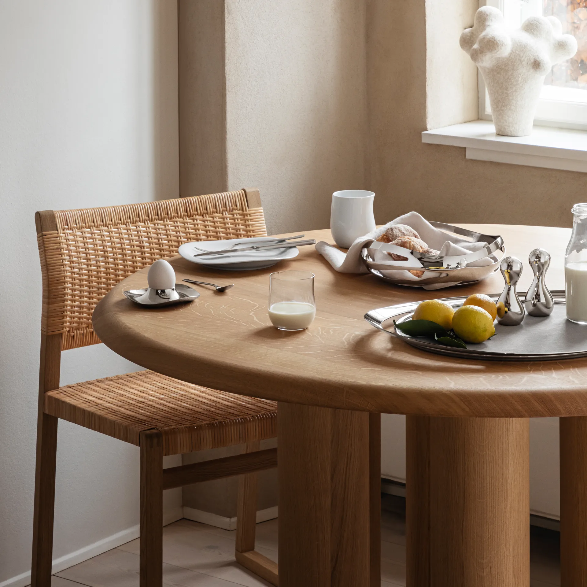 Cobra/コブラ エッグカップ 2パック, stainless steel Georg Jensen | ジョージ ジェンセン