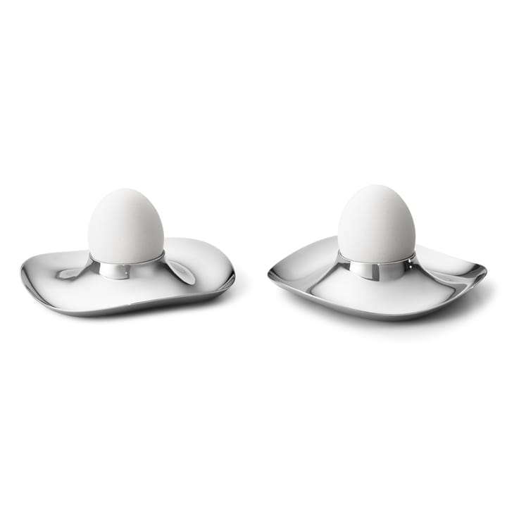 Cobra/コブラ エッグカップ 2パック, stainless steel Georg Jensen | ジョージ ジェンセン