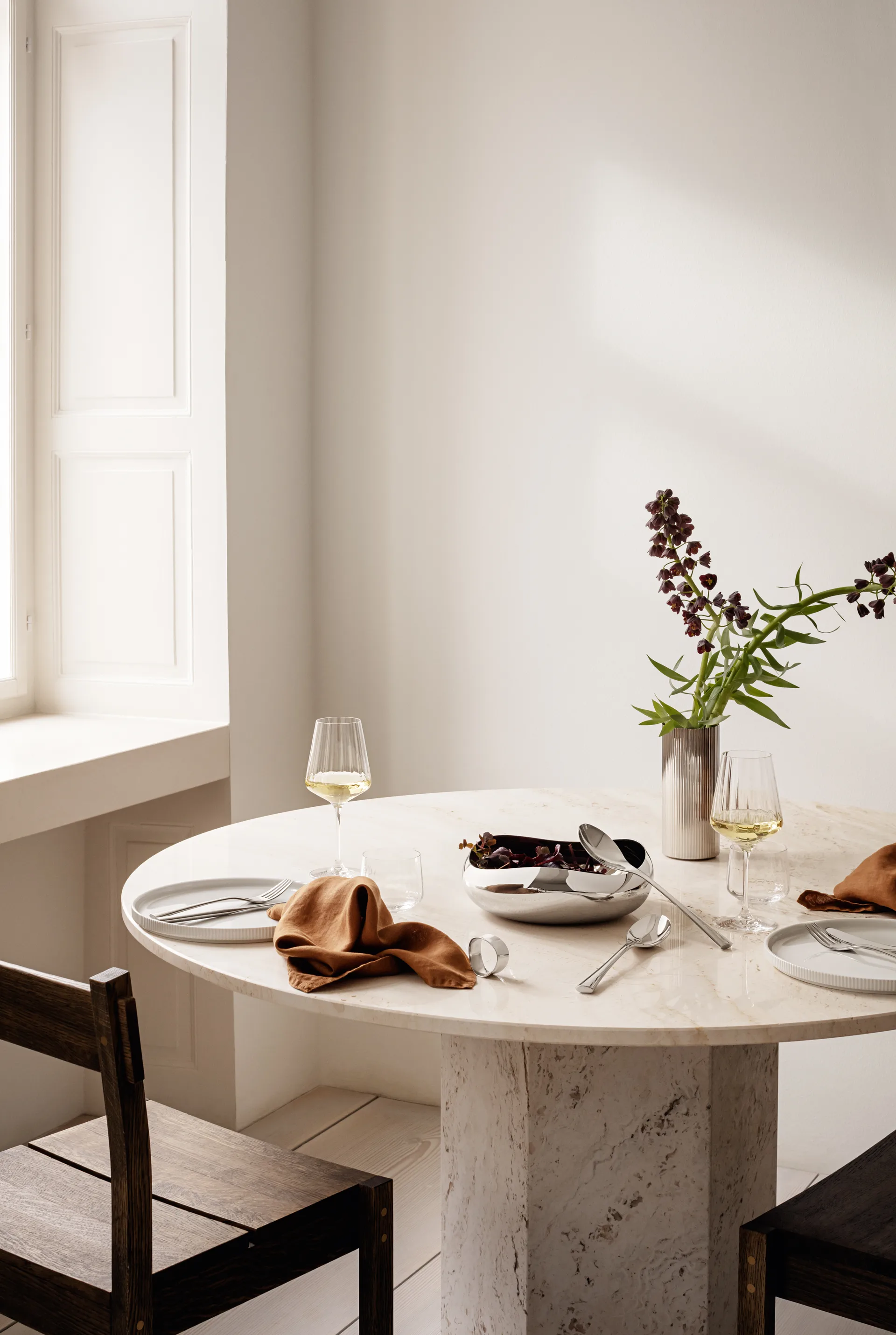 Cobra サラダカトラリー 2本セット, Stainless steel Georg Jensen | ジョージ ジェンセン