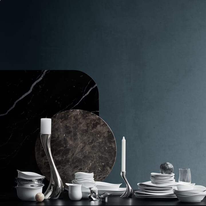 Cobra/コブラ キャンドル ホルダー 2パック, stainless steel Georg Jensen | ジョージ ジェンセン