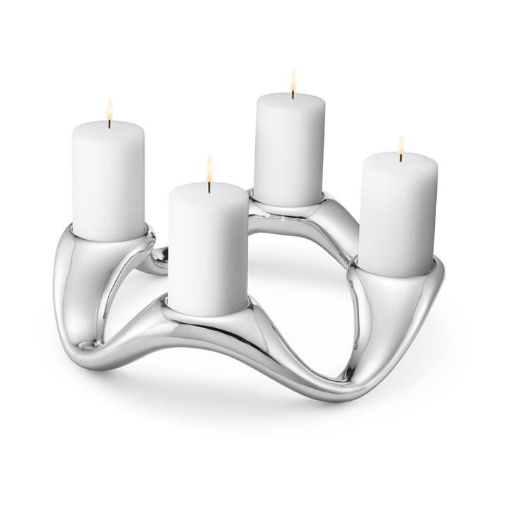 Cobra/コブラ キャンドルスティック Ø33 cm, Stainless steel Georg Jensen | ジョージ ジェンセン