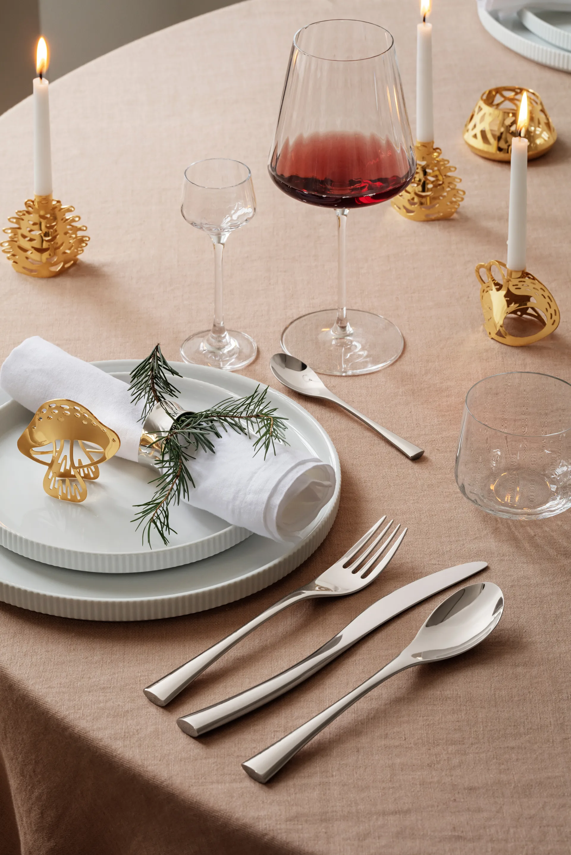 Cobra カトラリー 8本セット, Stainless steel Georg Jensen | ジョージ ジェンセン