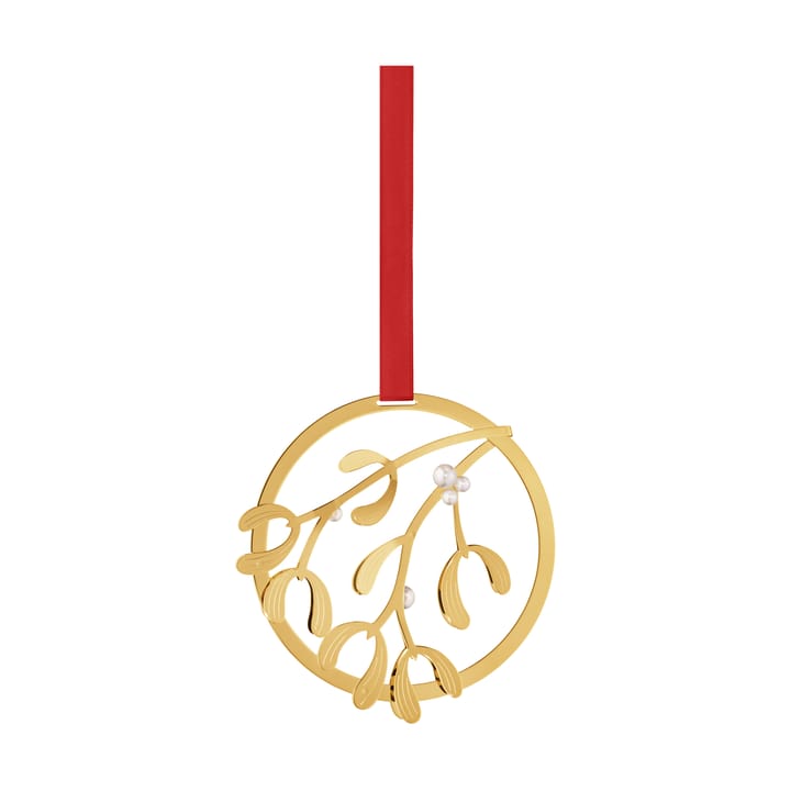Georg Jensen クリスマスペンダ�ント ヤドリギ - Gold plated brass - Georg Jensen | ジョージ ジェンセン