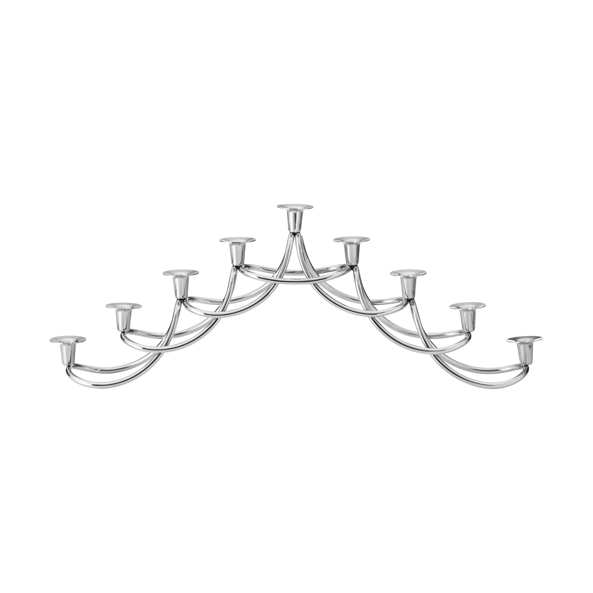 Harmony menorah キャンドルホルダー, Stainless steel Georg Jensen | ジョージ ジェンセン