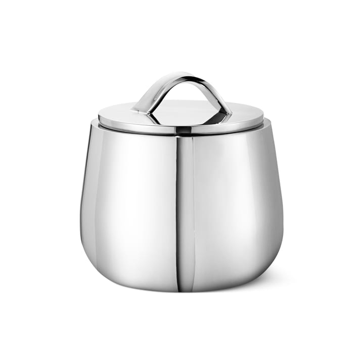 Helix シュガーボウル 蓋付き - Stainless steel - Georg Jensen | ジョージ ジェンセン