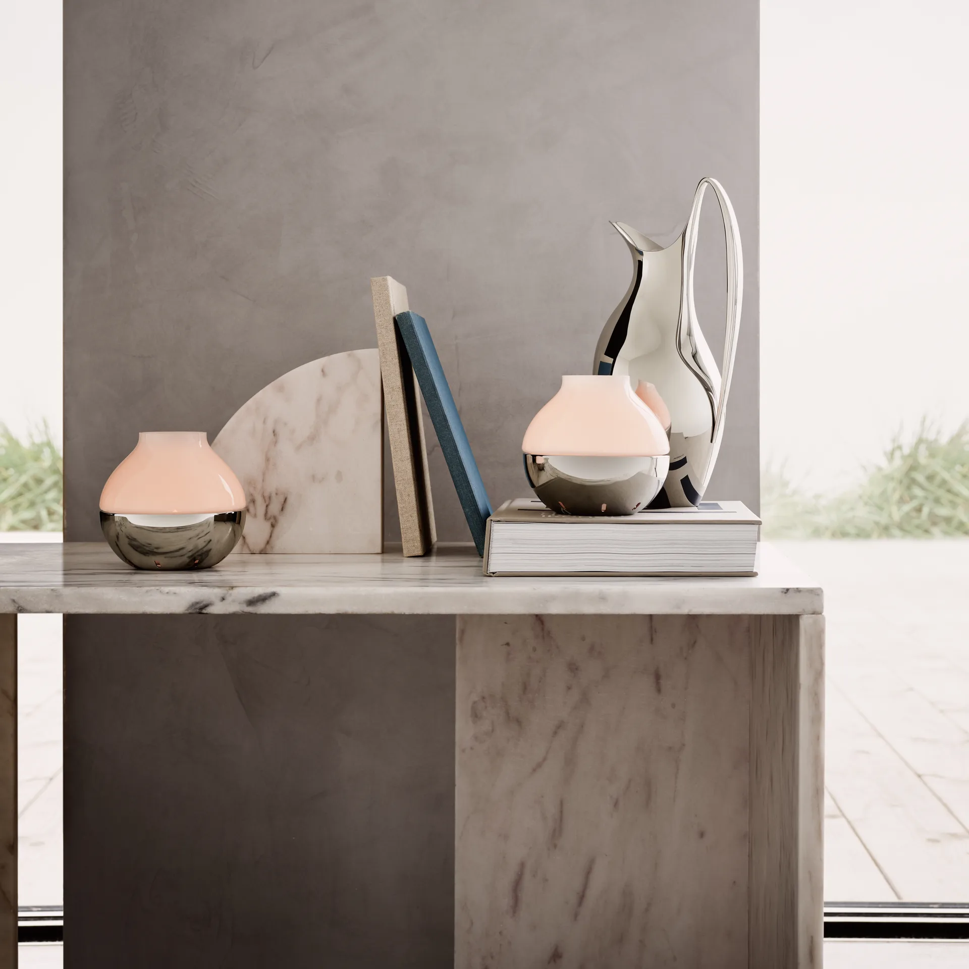 Henning コッペルハリケーン キャンドルホルダー, Ø 19.2 cm Georg Jensen | ジョージ ジェンセン