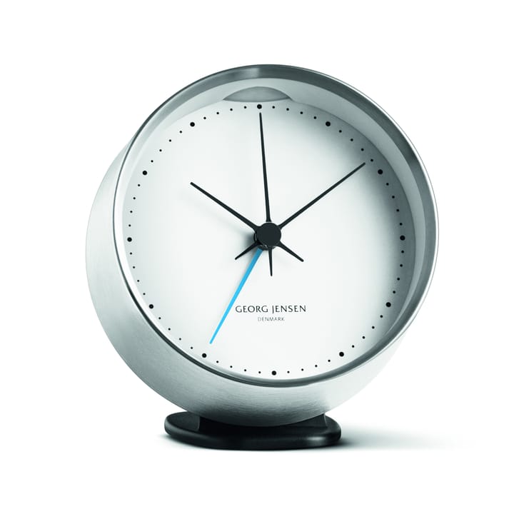 Koppel アラームクロック 10 cm - white-stainless steel  - Georg Jensen | ジョージ ジェンセン