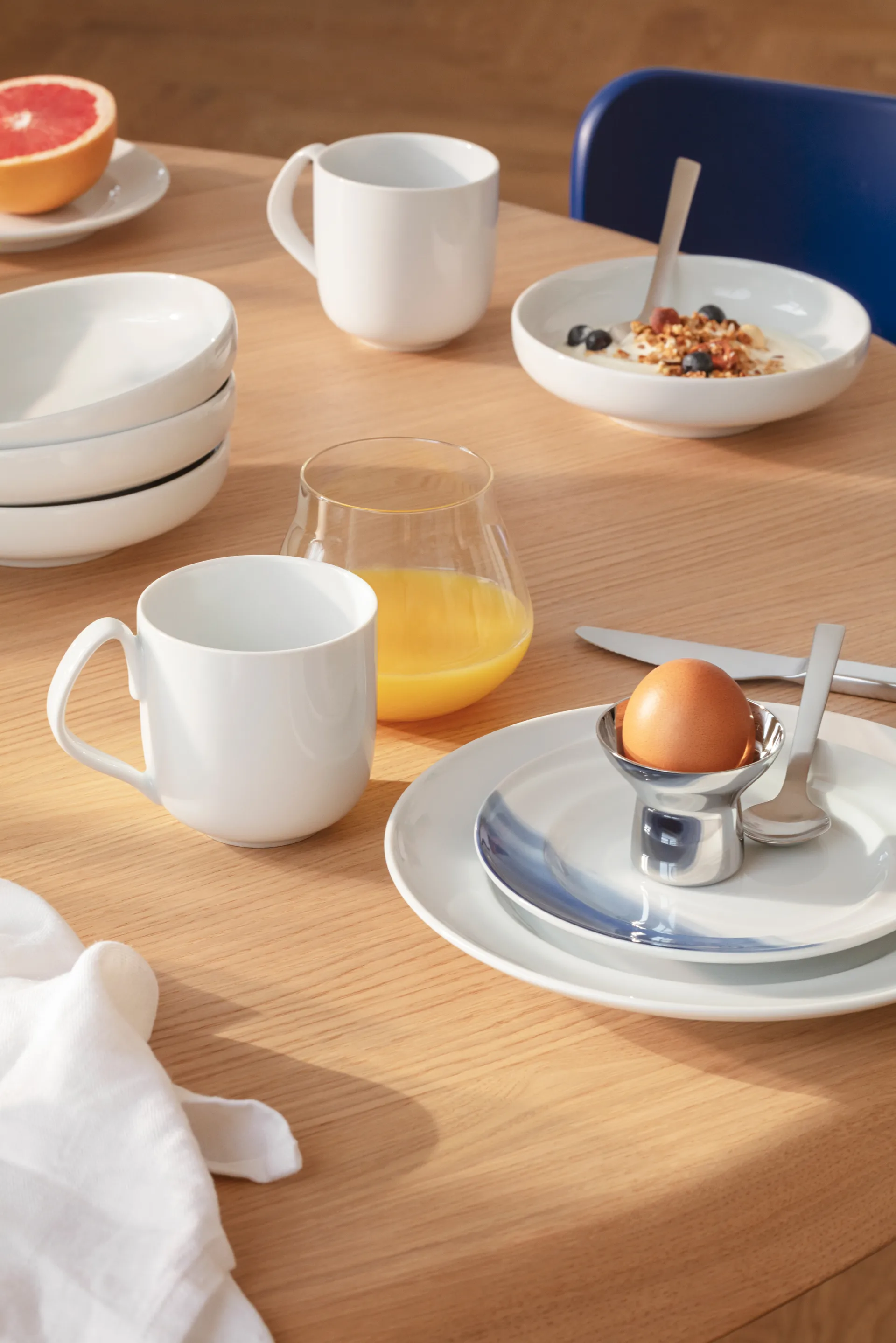 Koppel サイドプレート Ø16 cm, White Georg Jensen | ジョージ ジェンセン