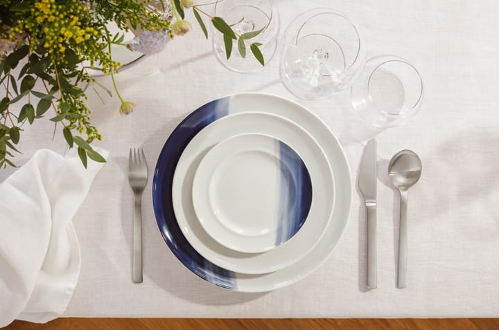 Koppel ランチプレート Ø22 cm, White-blue Georg Jensen | ジョージ ジェンセン