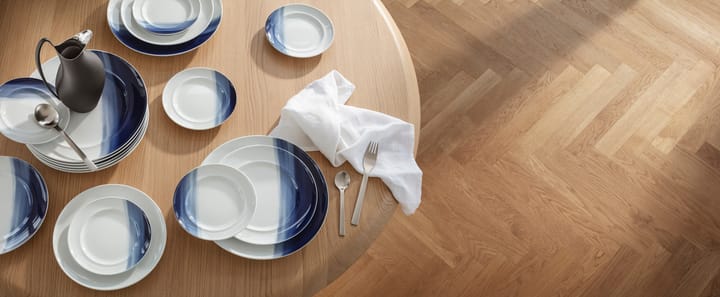 Koppel ランチプレート Ø22 cm, White-blue Georg Jensen | ジョージ ジェンセン