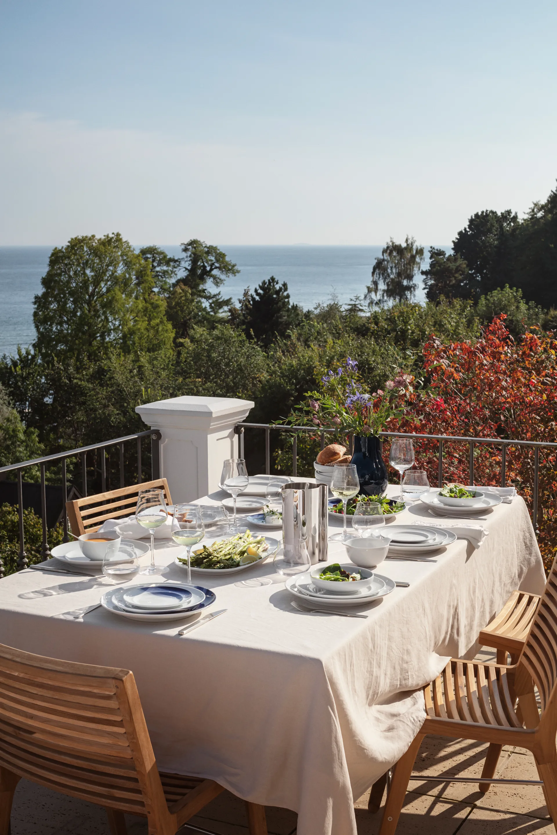 Koppel サービングディッシュ オーバル 23 cm, White Georg Jensen | ジョージ ジェンセン