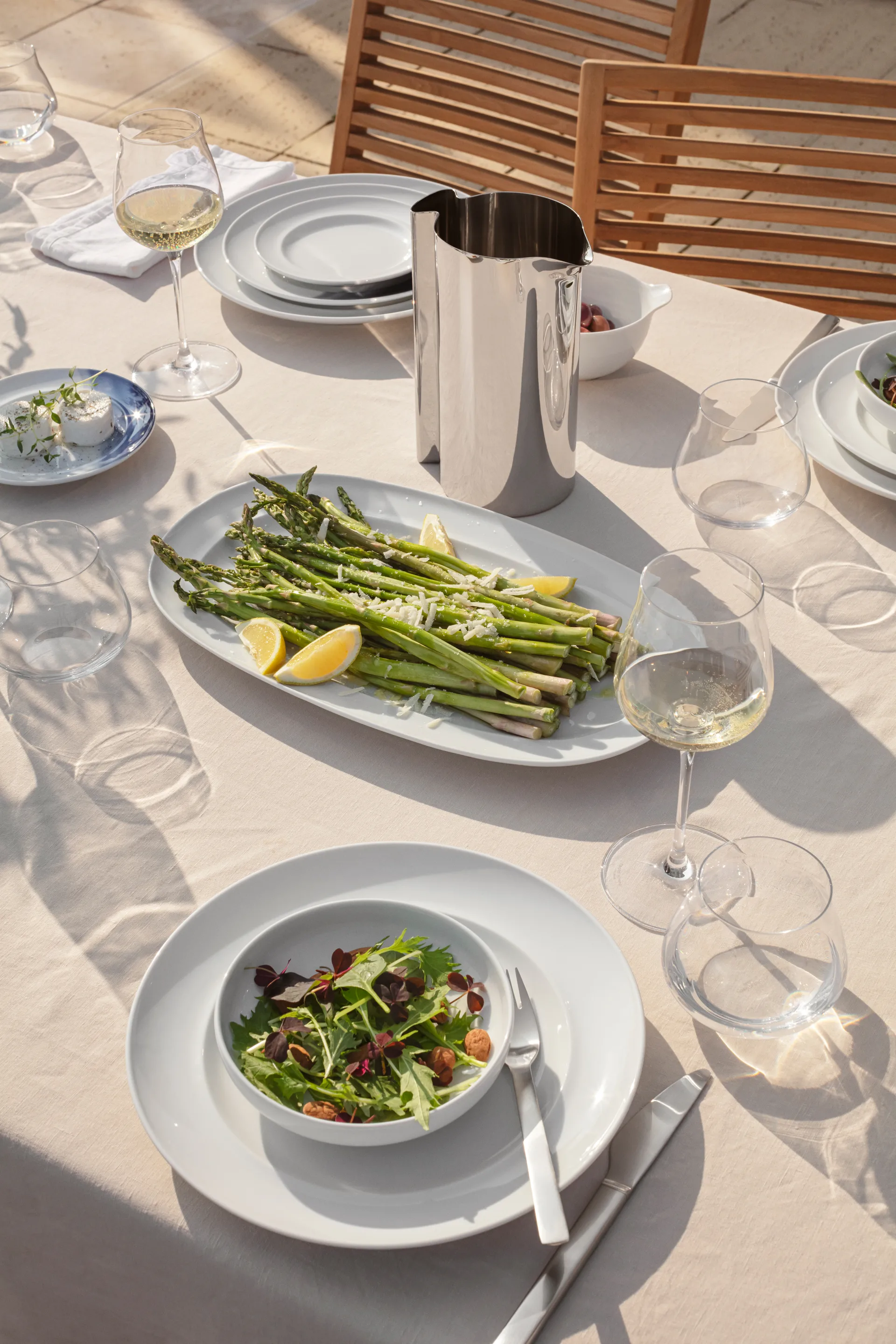 Koppel ディナープレート Ø27 cm, White Georg Jensen | ジョージ ジェンセン