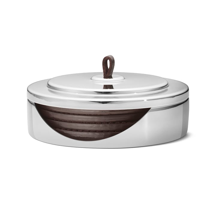 Manhattan コースター 4パック, brownt leather Georg Jensen | ジョージ ジェンセン